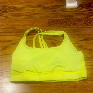 Lime Green Sports Bra